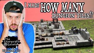 -Dungeon Tiles- How to Build the REDBRAND HIDEOUT for Lost Mine of Phandelver (Ep. 10) D&D Crafting