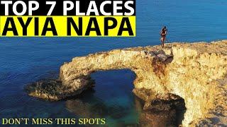 7 Things YOU NEED TO DO in AYIA NAPA  (Cyprus)