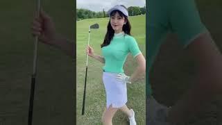 골프치러온 누나