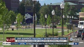 15-year suspension for UNR fraternity where pledge died