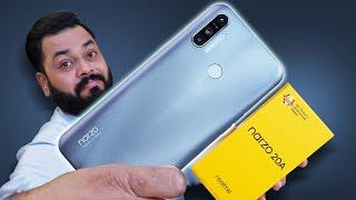 realme Narzo 20A Unboxing And First Impressions 6.5" Screen, SD 665, 5000mAh & More