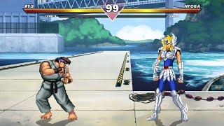 RYU VS HYOGA - HIGH LEVEL EPIC FIGHT!