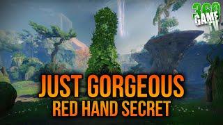 Red Hands SECRET - Something beautiful is BEHIND - Gimmick / Easter Egg - Destiny 2