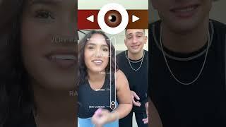 SEEING HOW RARE OUR EYE COLOR IS!! #shorts