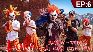 GUGU Nerf War Ep 16 : CID Dragon Nerf Guns Fight Boss Loka Mask [ Prison Robbery ]