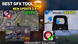 Best Gfx ToolFor Low End Device|Enable  FPS In (3.4 Update) Lag Fix Bgmi Live New GFX Checking Ajao