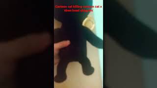 Cartoon cat killing cartoon cat x siren head shippers: