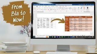 From bla to WOW, Word Table Styles for 2024 (Make Your Tables Fancy!)