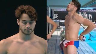 French Olympic Diver Jules Bouyer Drives Viewers Wild Over Huge Bulge in Swimsuit