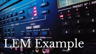 Lem Example analog filter experiment / the only one Sampler Made in Italy (1988)