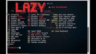 Lazy Script Tutorial | Ethical Hacking