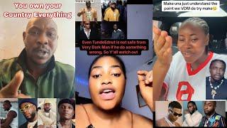 Seun kuti Jojooflele & other Nigerians join VDM callout Burna boy Davido and Wizkid. Verydarkman