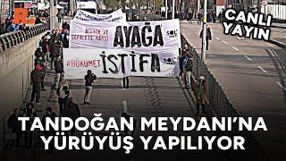 "Yurttaş Sesleniyor Haklarımızı Alacağız Mitingi" öncesi yürüyüş yapılıyor #CANLI