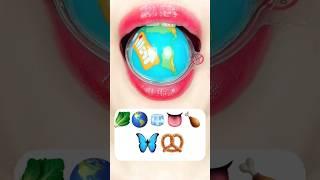 Eating by emoji |@DangbeeEATING. |#youtubeshorts #shorts #short #kawaii