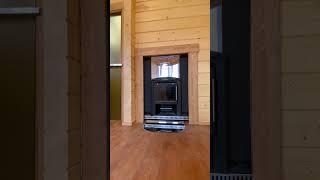 Популярная баня за 10 секунд  #баняизклееногобруса #баня #русскаябаня #баня2025  #строительстводома