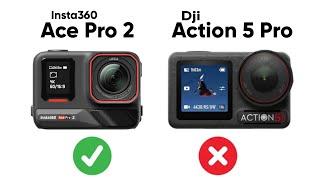 Insta360 Ace Pro 2 VS Dji Action 5 Pro | Comparison