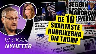 Fick svenska medier skrämselhicka av USA-valet? | Veckans nyheter