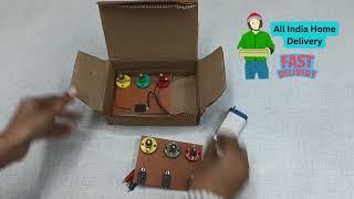 Series and Parallel Circuit Physics Working Model | School Student Hands-On Science Activity | DIY