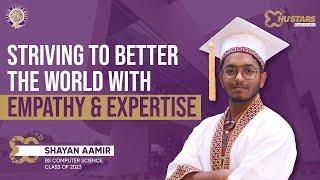 Shayan Amir | Computer Science (CS)| HU Stars Class of 2023 | Habib University