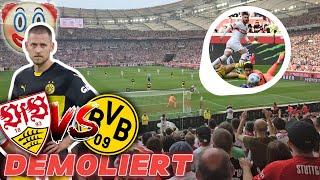 VfB Stuttgart DOMINIERT den BVB über 90 MINUTEN !!! | Stadionvlog VfB vs Dortmund | ALLE TORE