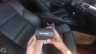 BMW 5 series e60 Dension Gateway 500s Bluetooth install Iphone 5 4