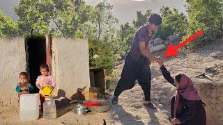 "Hand in Hand: Zeinab and Reza's Love Shines in the Heart of the Cave"️