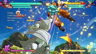 DBFZ - Hit Midscreen ToD Combo (Without lvl 3 or Gun)