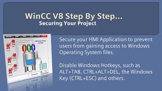 WinCC v8.0 Step By Step 24: Secure your WinCC Runtime Project & autostart ‍️  #winccguru