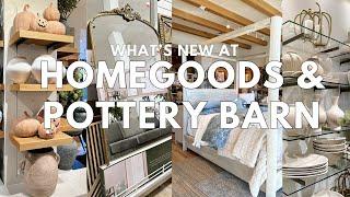 HOMEGOODS SHOP WITH ME | POTTERY BARN SHOP WITH ME | HomeGoods Fall 2024 | Pottery Barn Fall 2024