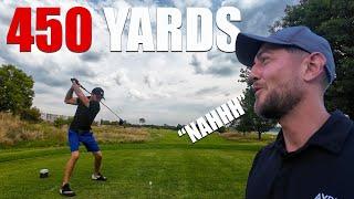 Competing In A Long Drive Golf Day!!! It Get's Wild...