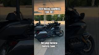 The ultimate luxury touring motorcycle... The 2024 Honda GoldWing Tour DCT... #hondagoldwing #honda