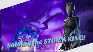 How to SOLO the Storm King! Walk-through/Tutorial (Fortnite STW)