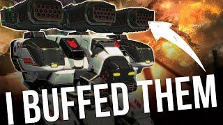 War Robots - MK2 Fury Thunder With Sharp Shooter Pilot Skill Is INSANE | Fury Thunder Gameplay