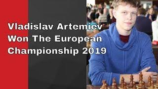 European Championship 2019 |  The best game by the best player  | Artemiev vs Hracek