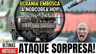 Putin Pide Reunión Urgente! Colosal convoy militar Norcoreano aniquilado en emboscada en Ucrania!