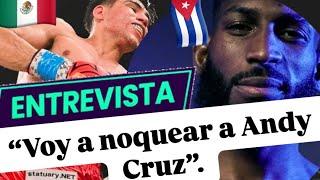 MEXICANO OMAR SALCIDO SE NOTÓ CONFIADO PARA SU PELEA CONTRA EL CUBANO ANDY CRUZ. #andycruz #boxeo 