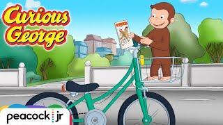  Learn How to Ride a Bike with George! | CURIOUS GEORGE