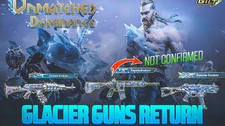 3.5 UPDATE RETURNING GLACIER GUNS | NEXT ULTIMATE SET LEAKS | GLACIER UZI & SCARL | PRIZE PATH EVENT