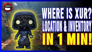 Destiny 2: Where Is Xur | Xur In 1 Min | April 28th 2023