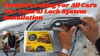 Central Locking For All Cars | Car Central Lock System Installation | Sharing the journey