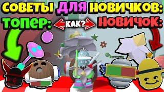 *TIPS FOR BEGINNERS* СОВЕТЫ для НОВИЧКОВ в СИМУЛЯТОРЕ ПЧЕЛОВОДА! BEESMAS NOOB in Bee Swarm Simulator