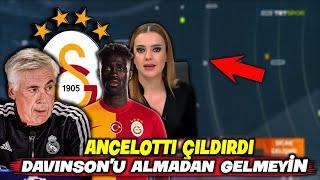 Ancelotti Çıldırdı !! Davinson Sanchez'e Yüklü Teklif !! l GALATASARAY