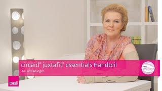 circaid® juxtafit® essentials Handteil  |  Anleitung zum An- und Ablegen