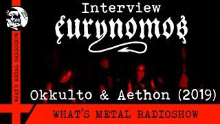 Interview EURYNOMOS (German) (Okkulto, Aethon) 2019 - Metal, Mythen & Ketten