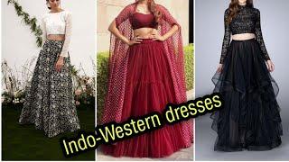 Indo-western dresses #Party wear #trendy and latest dresses #2020 designs