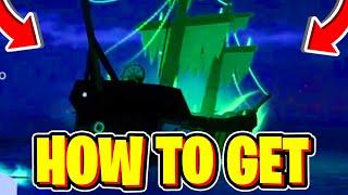 How To GET FLYING DUTCHMAN BOAT SHOWCASE In Fisch! HALLOWEEN FISHFRIGHT EVENT Roblox