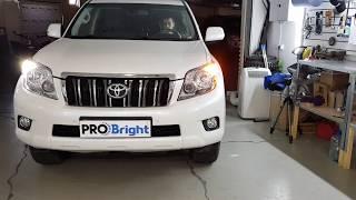 ДХО в поворотники Toyota Land Cruiser Prado 150. Probright TDRL Proxima