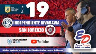 ️ INDEP. RIVADAVIA (MZA) vs SAN LORENZO | Reacciones en VIVO | #EquipoDesafio   #sanlorenzo