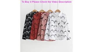 Beautiful GGRIGHT womens tops and blouses long sleeve harajuku Charact