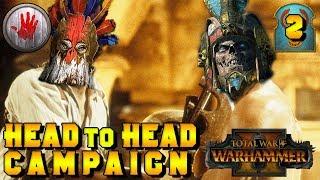 HEAD TO HEAD CAMPAIGN #2 Turin (Bloody Hands) v ItalianSpartacus (Tomb Kings)|Total War: Warhammer 2